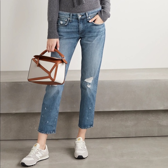 Rag Bone Dre Low Rise Slim Boyfriend 